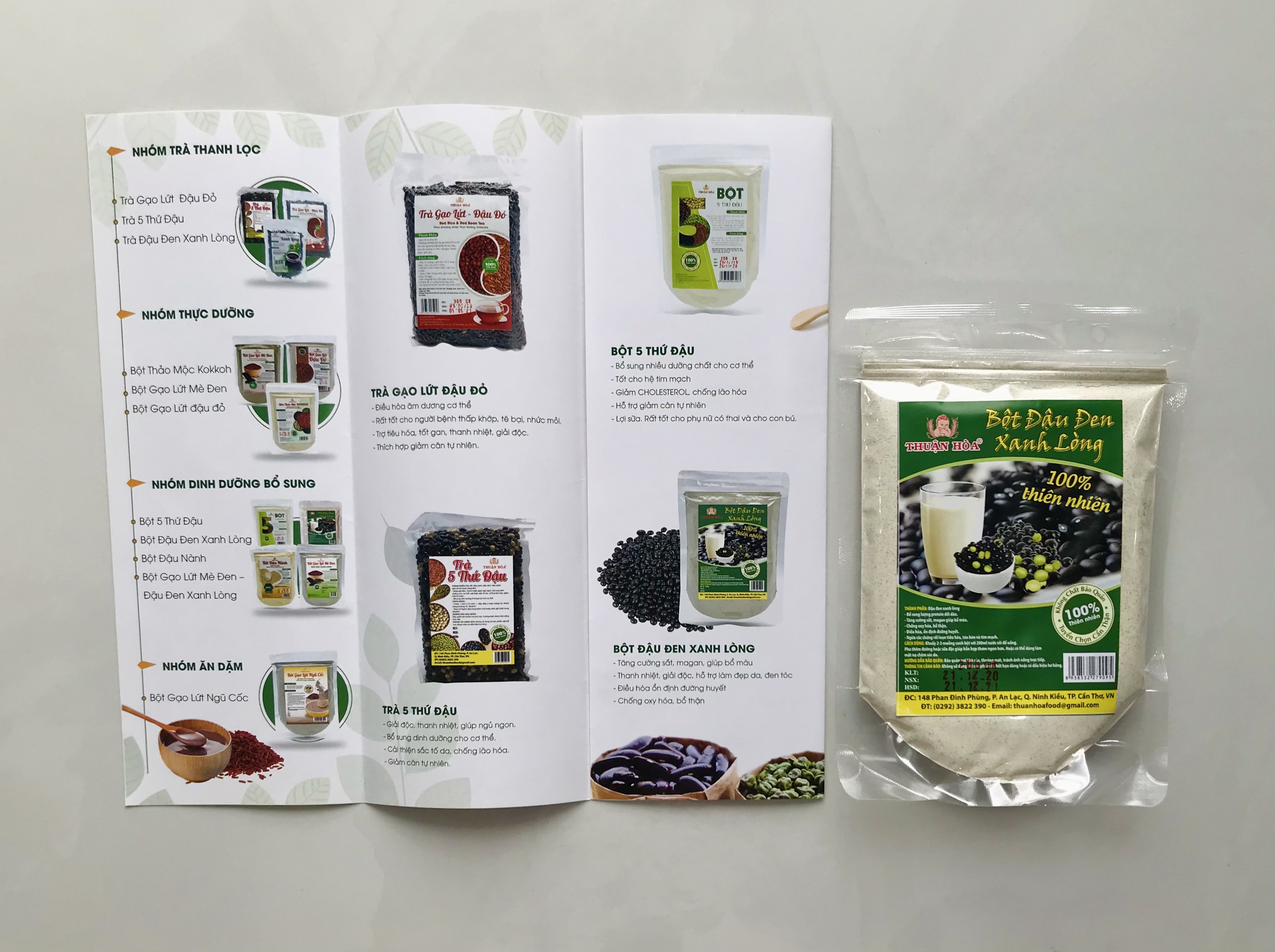 Bột Đậu Đen Xanh Lòng Thuận Hòa